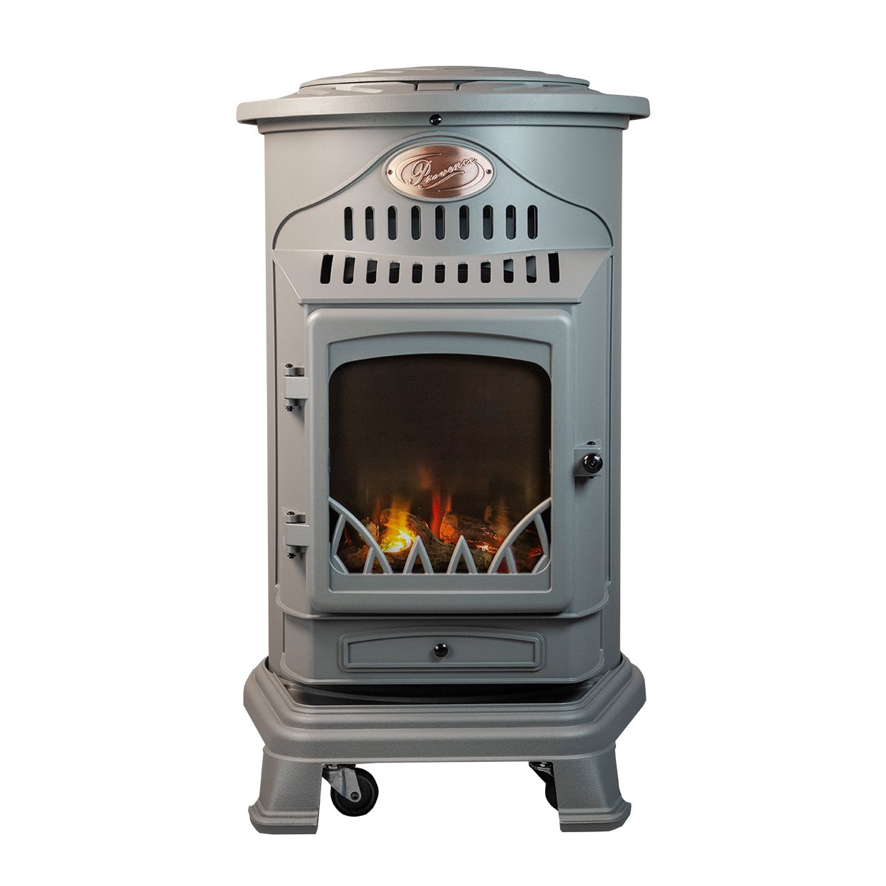 Sahara Provence Gas Fire Mist Grey