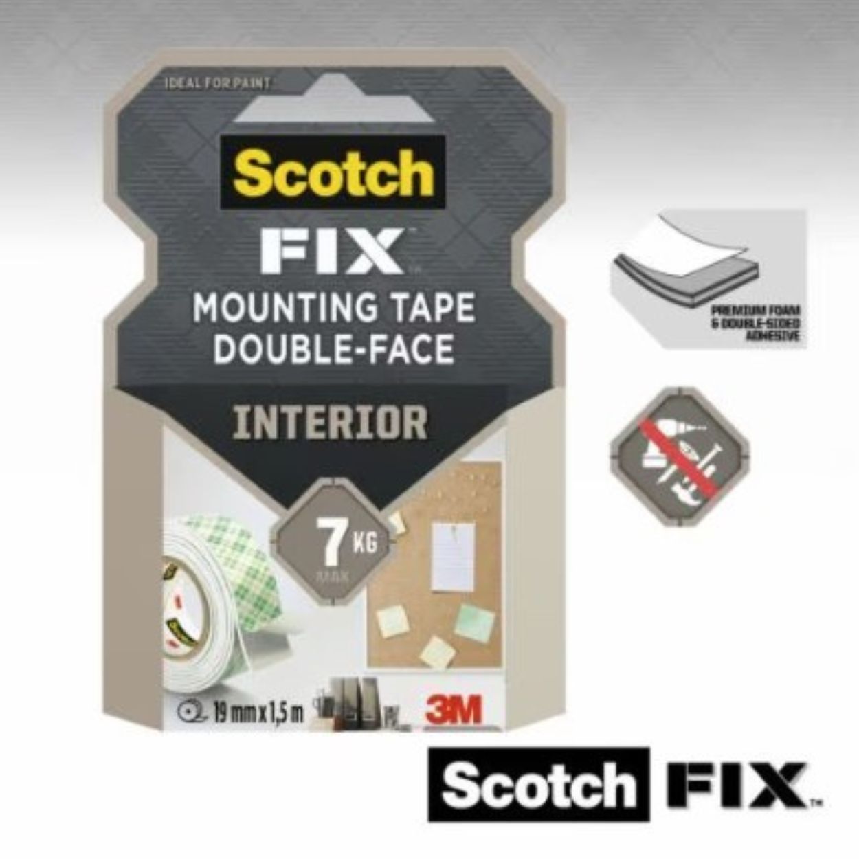Scotch-FIX Double-Sided Interior Mounting Tape