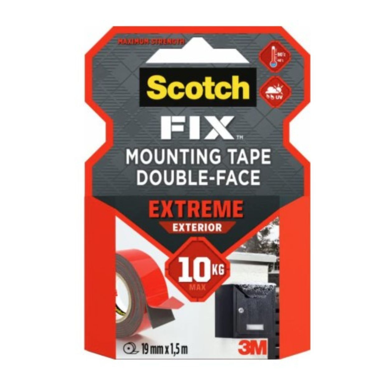 Scotch-FIX Extreme Exterior Mounting Tape