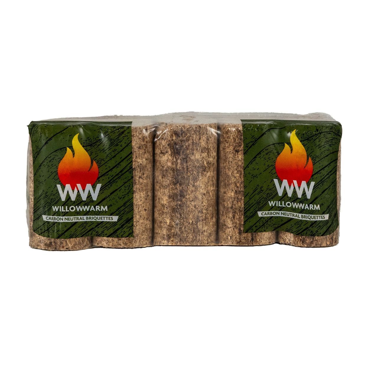 Strafford Magiflame 20kg x15, WillowWarm Briquettes x20 Kiln Dried Kindling x5