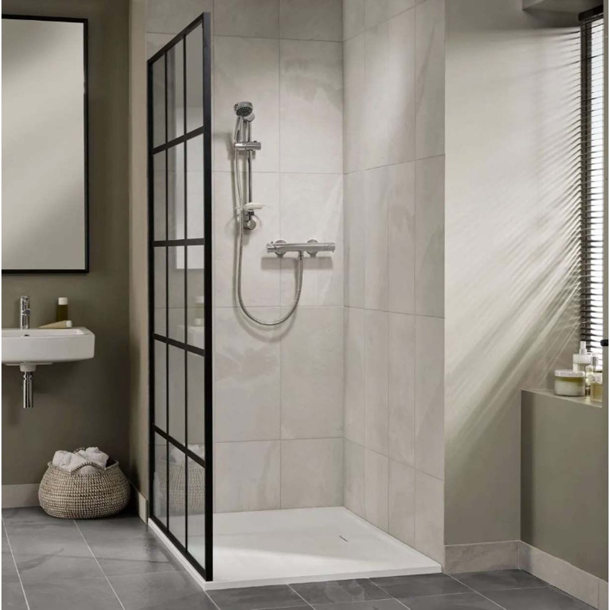 Triton Dene Cool Touch Bar Mixer Shower