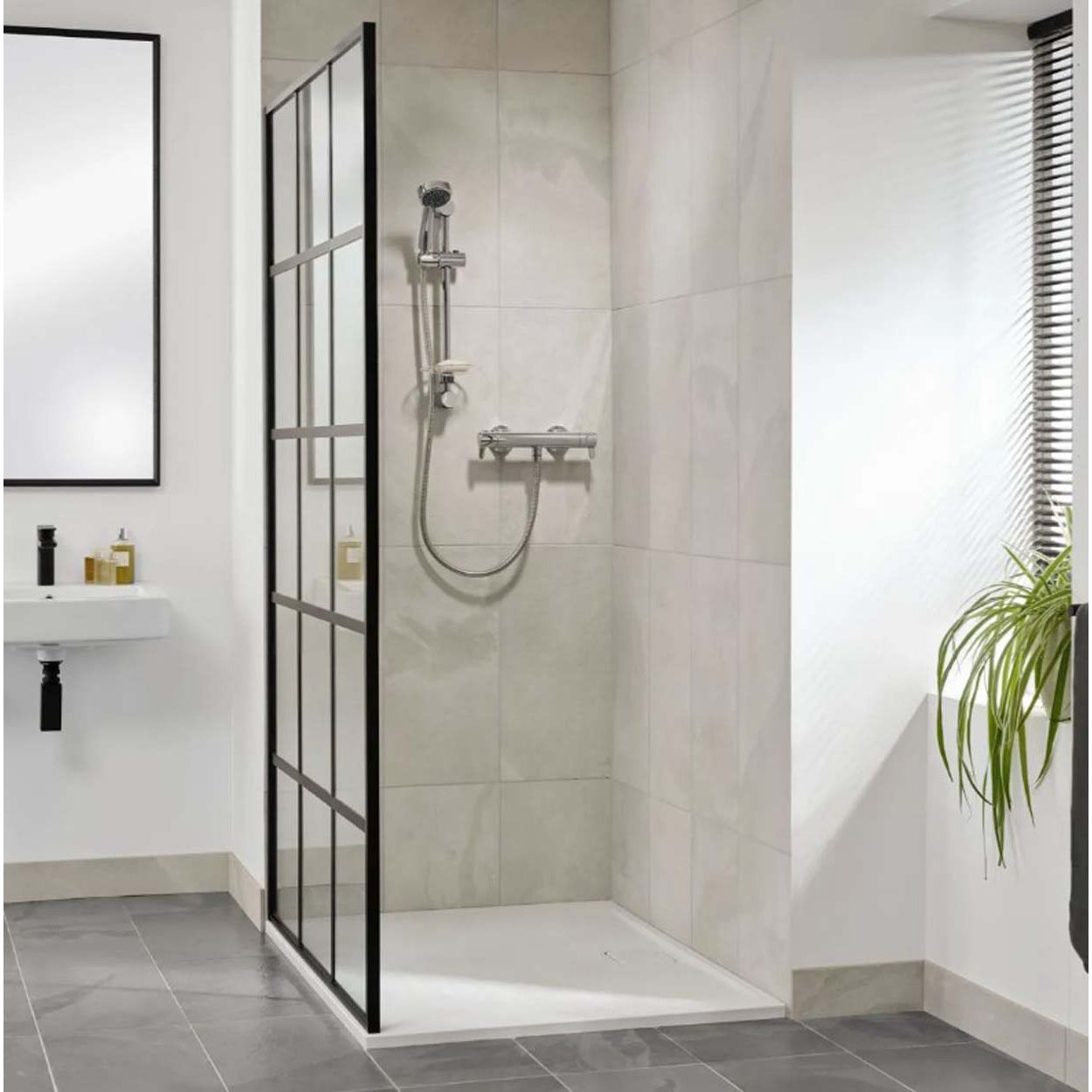 Triton Dene Lever Cool Touch Shower With Brackets