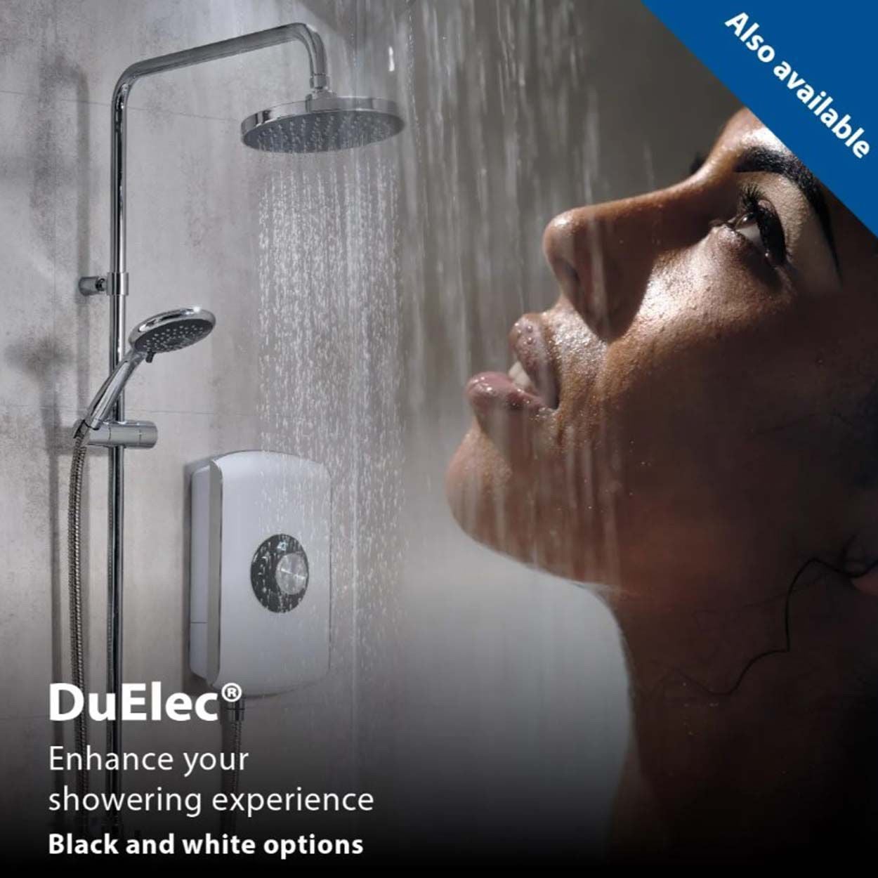 Triton Amore Electric Shower - Gloss White