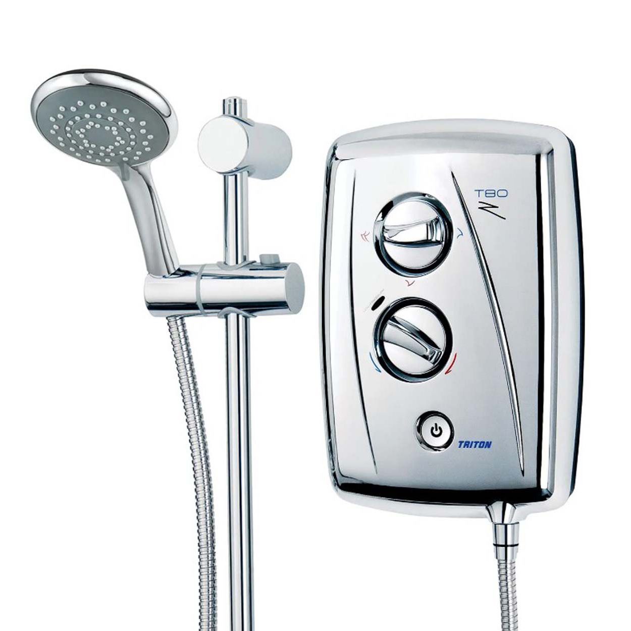 Triton T80Z Fast Fit Mains Fed All Chrome 9.5W