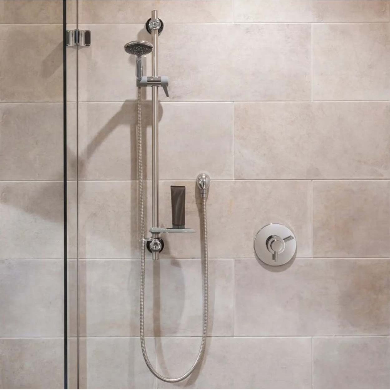 Triton Elina Concentric Mixer Valve And Grab Rail Kit
