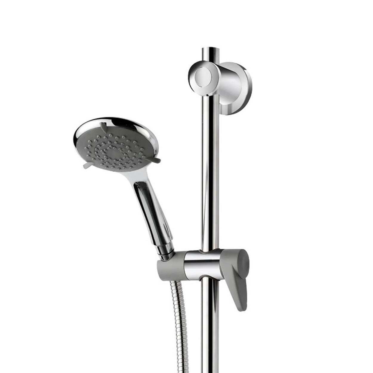 Triton Inclusive Shower Kit With Grab Rail - Chrome