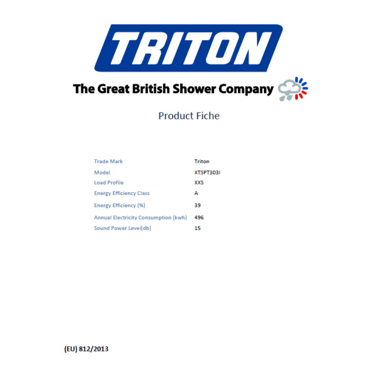 Triton Instaflow T30 3Kw Handwash