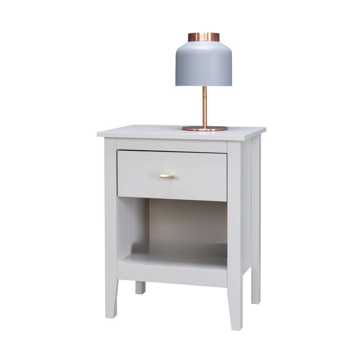 Lyon Grey Nightstand