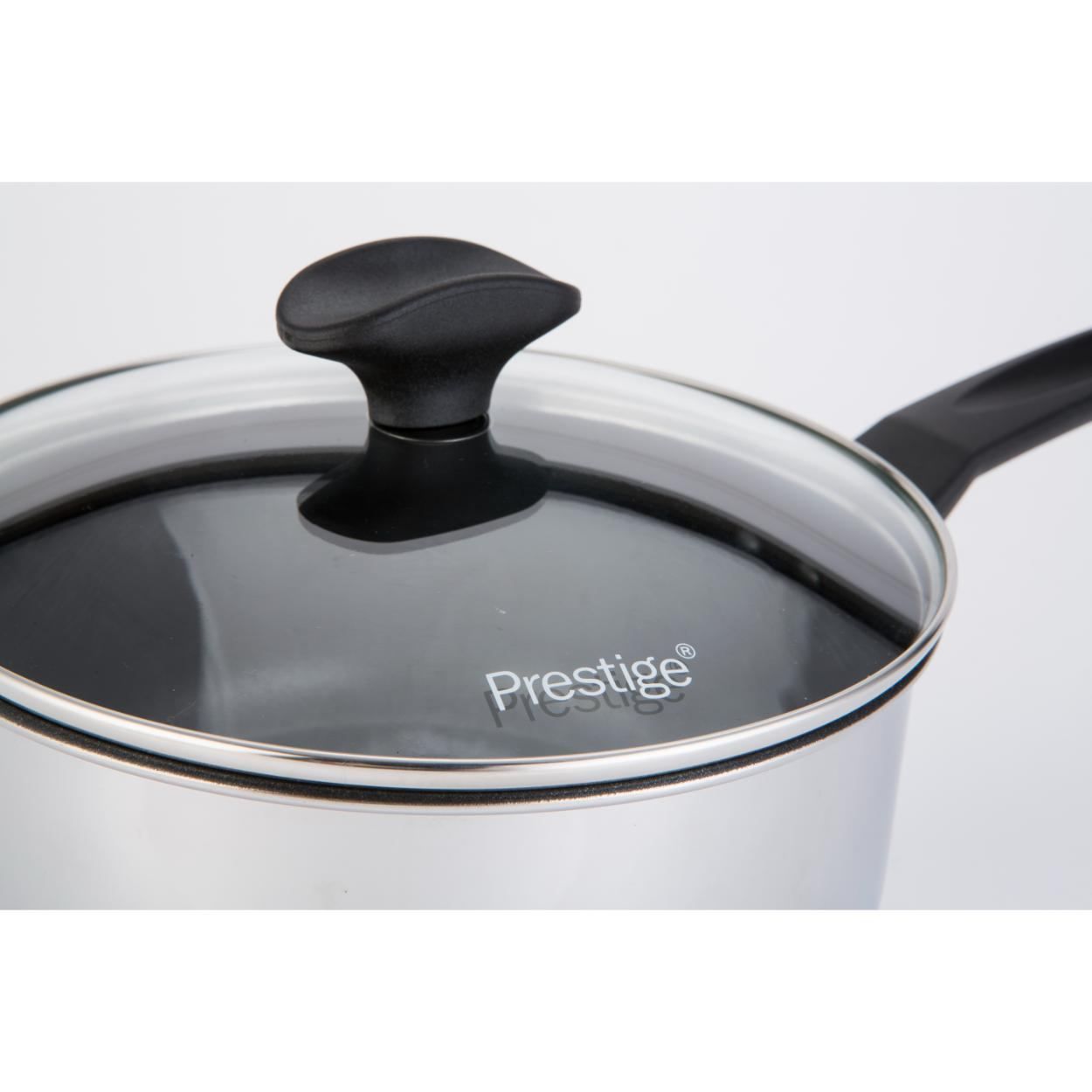 Prestige 9X Tougher Nonstick Induction 4Pce Set And Milkpan