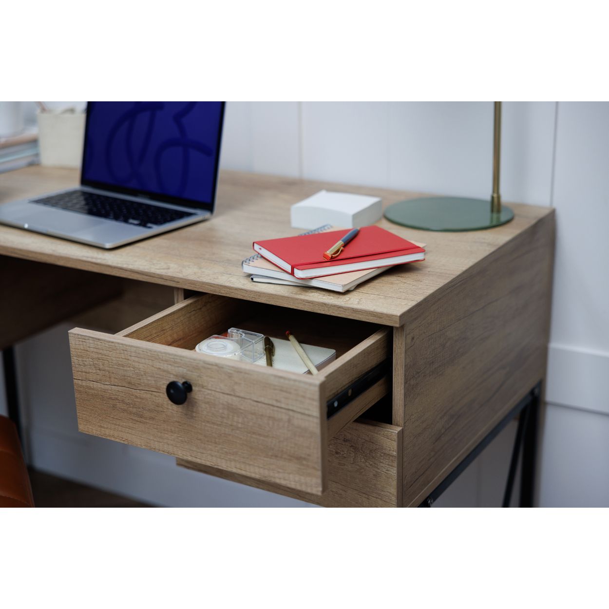 Oak Computer Desk 76x120x55 cm