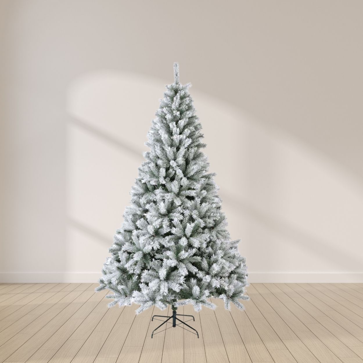 7ft Colorado Flocked Spruce Christmas Tree