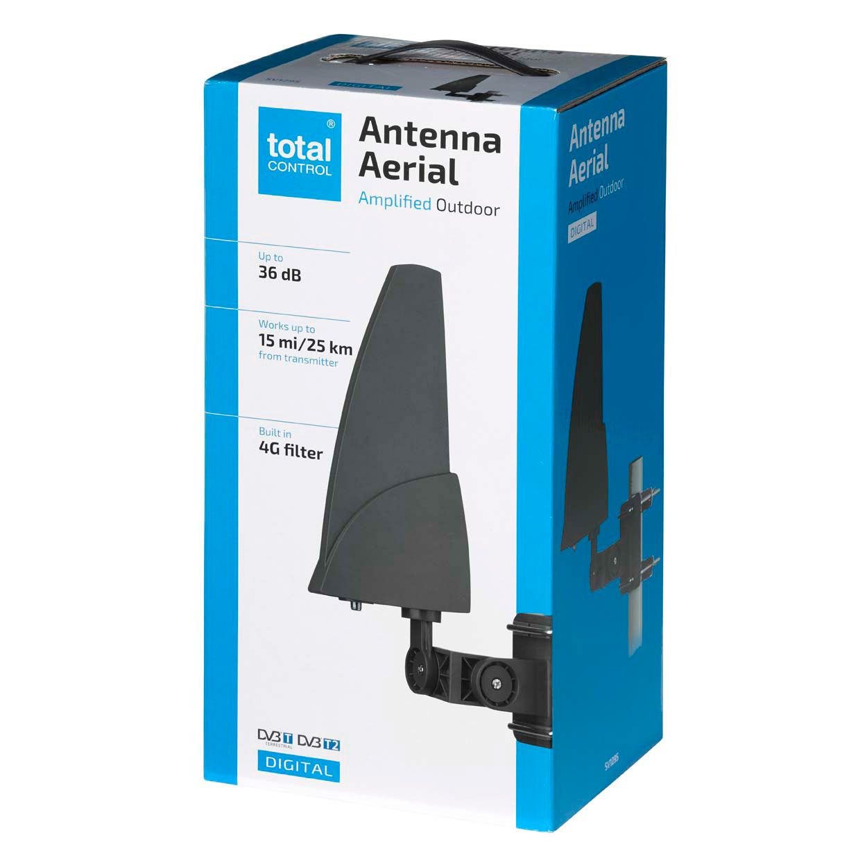 Total Control Amplified Outdoor 36DB Aerial 25 Km