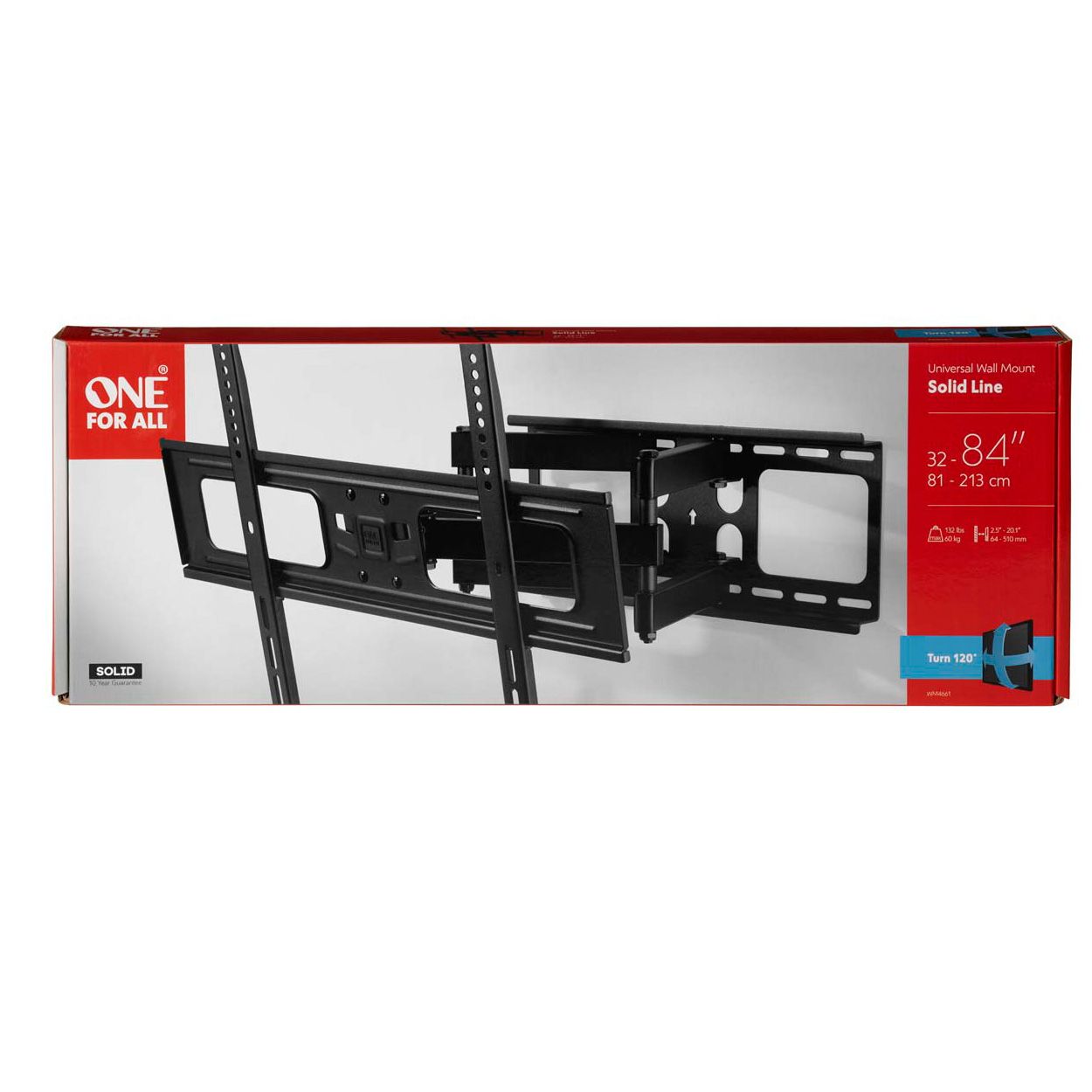 Wm Solid Flat Tilt Turn 120 Screens 32 To 84 60Kg
