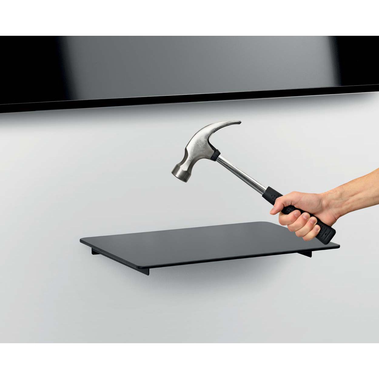 Glass Shelf Holds Up To 8Kg For Satellite Boxes