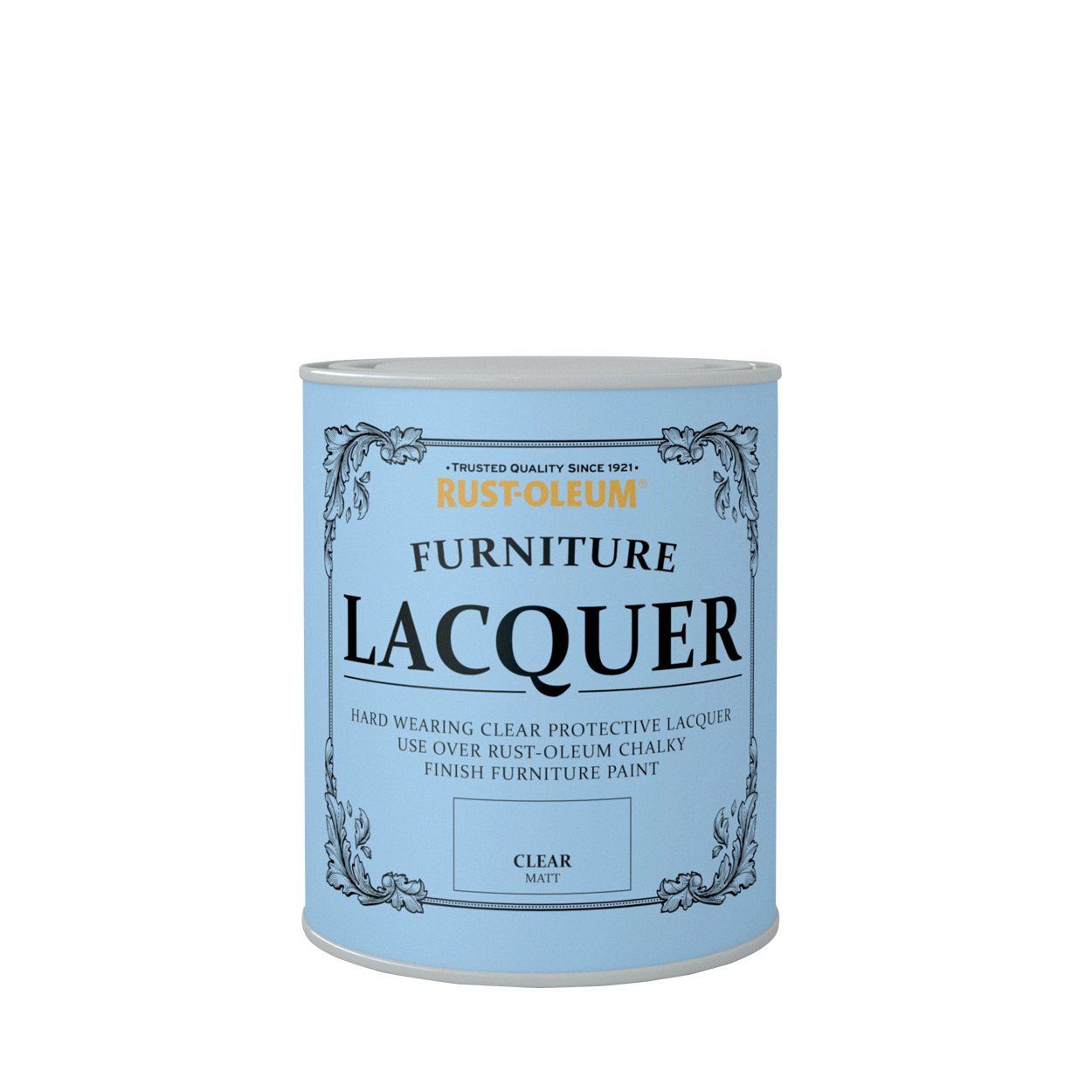 Rust-Oleum Furniture Lacquer Clear Matt Finish 125ml