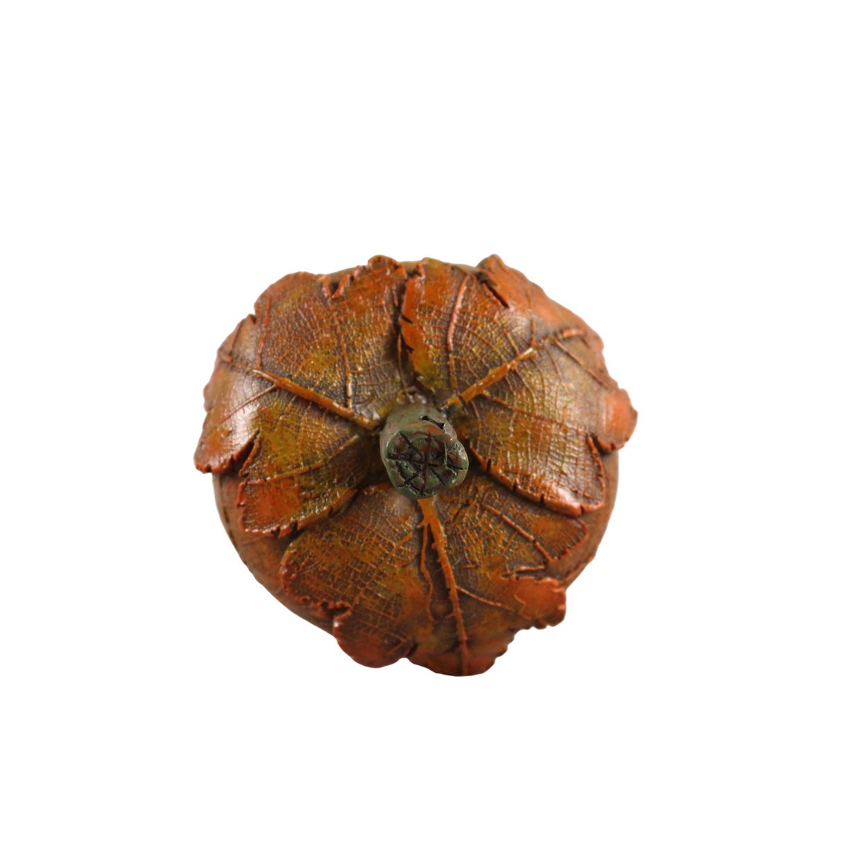Orange Acorn Ornament 8cm 