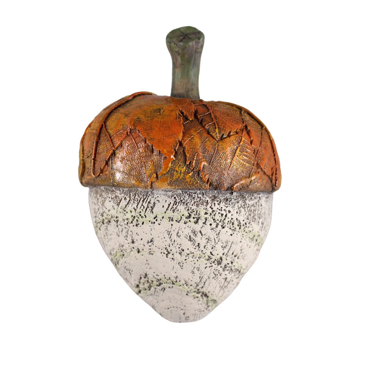 Ornage Acorn Ornament 11cm 