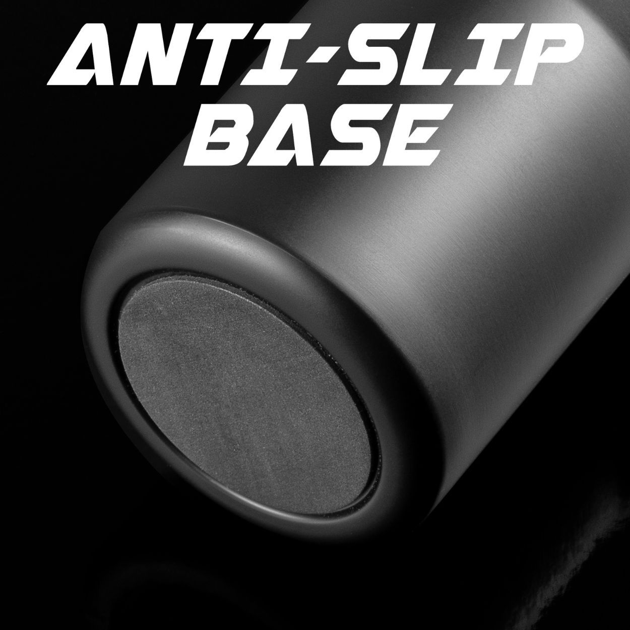 Stainless Steel Mug With Handle 40 oz Black 