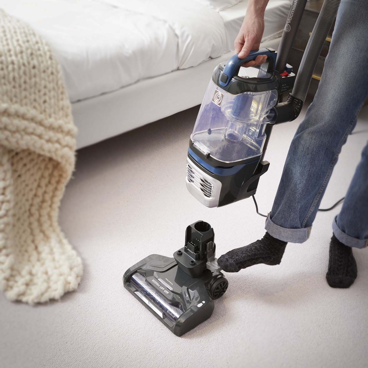Vacmaster Respira Lift Off Upright Vacuum Cleaner