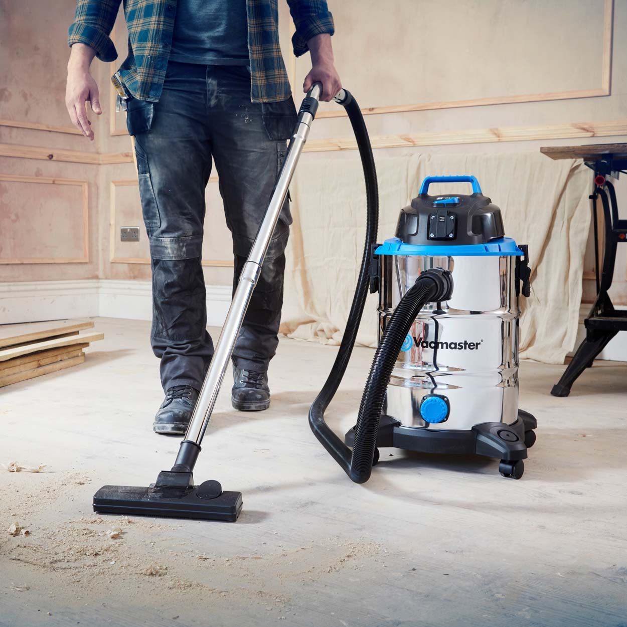 Vacmaster 30L Wet & Dry Vacuum with Power Take Off