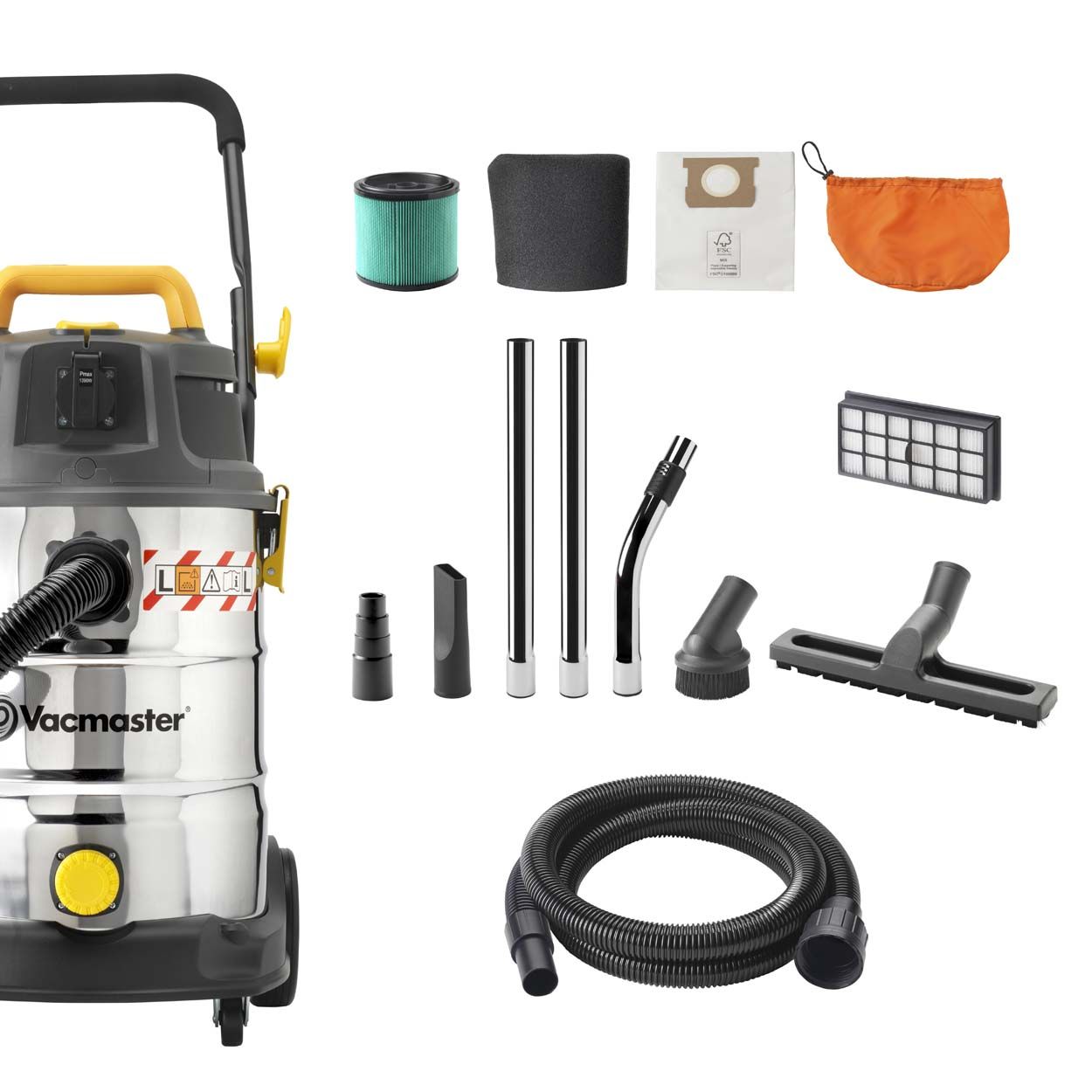 Vacmaster L Class 30L Wet and Dry Vacuum with PTO