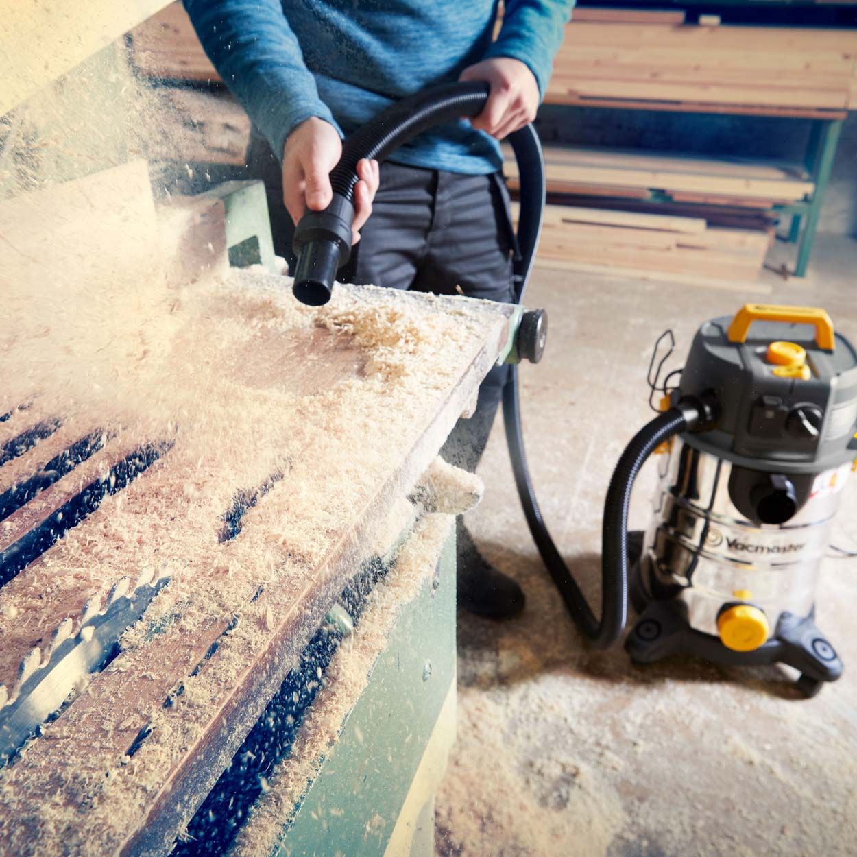 Vacmaster L Class 30L Wet and Dry Vacuum with PTO & PCF