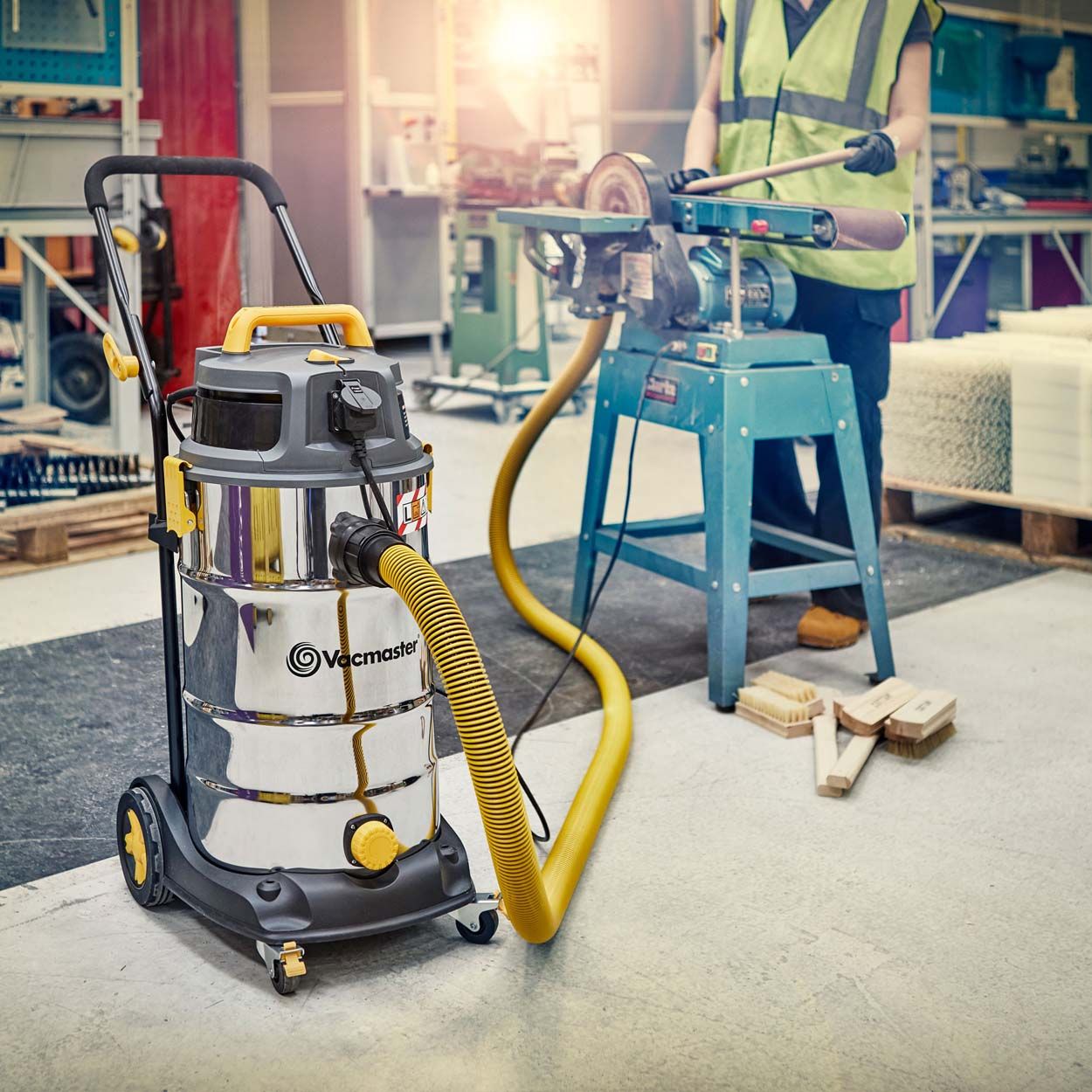 Vacmaster L Class 38L Wet and Dry Vacuum Cleaner with PTO