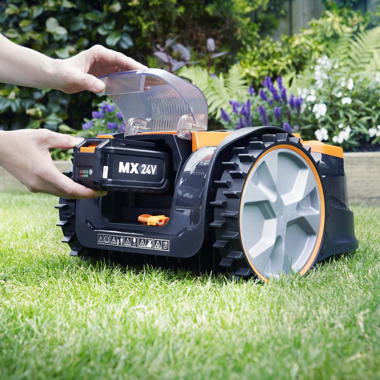 LawnMaster OcuMow 16 Drop and Mow Robotic Mower