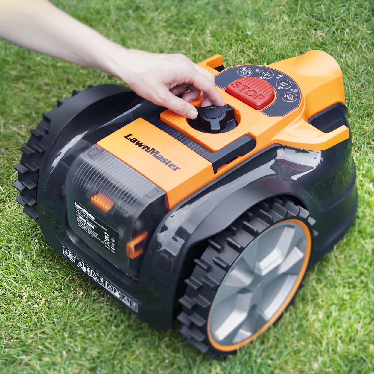 LawnMaster OcuMow 16 Drop and Mow Robotic Mower