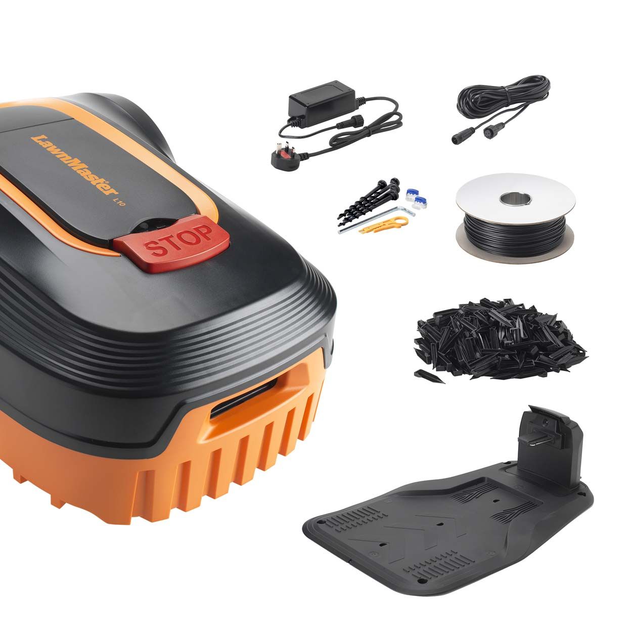 LawnMaster L10 Robotic Mower with Dock 400m2