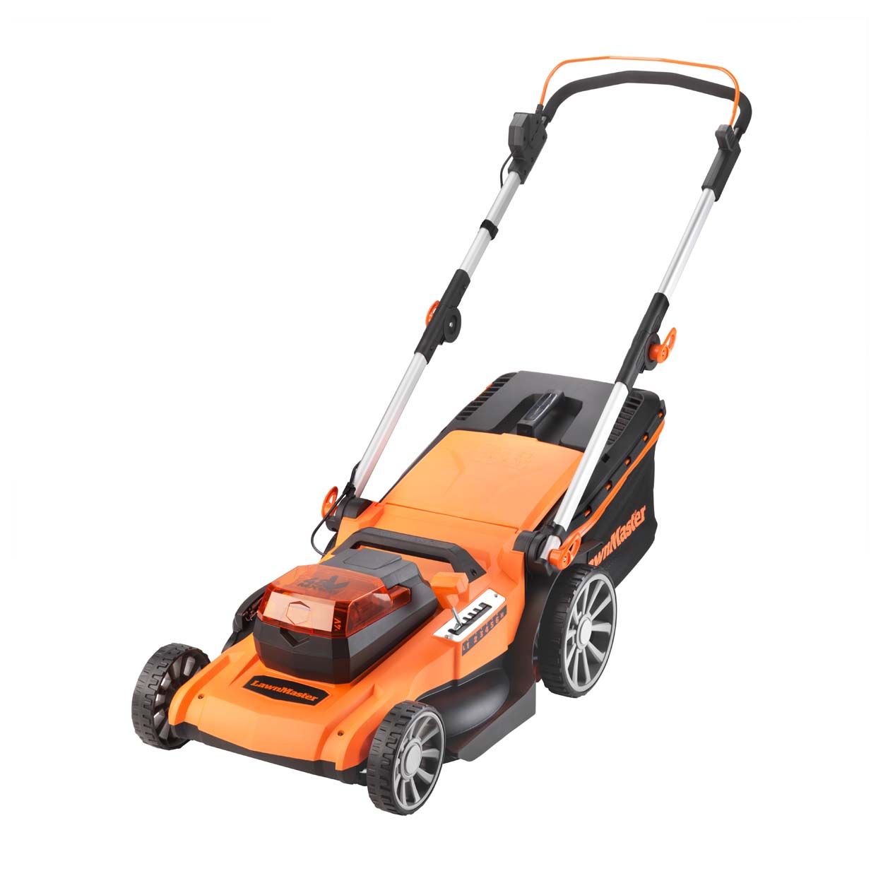 LawnMaster MX 24 46cm 48V Cordless Mower with 1 set of batteries