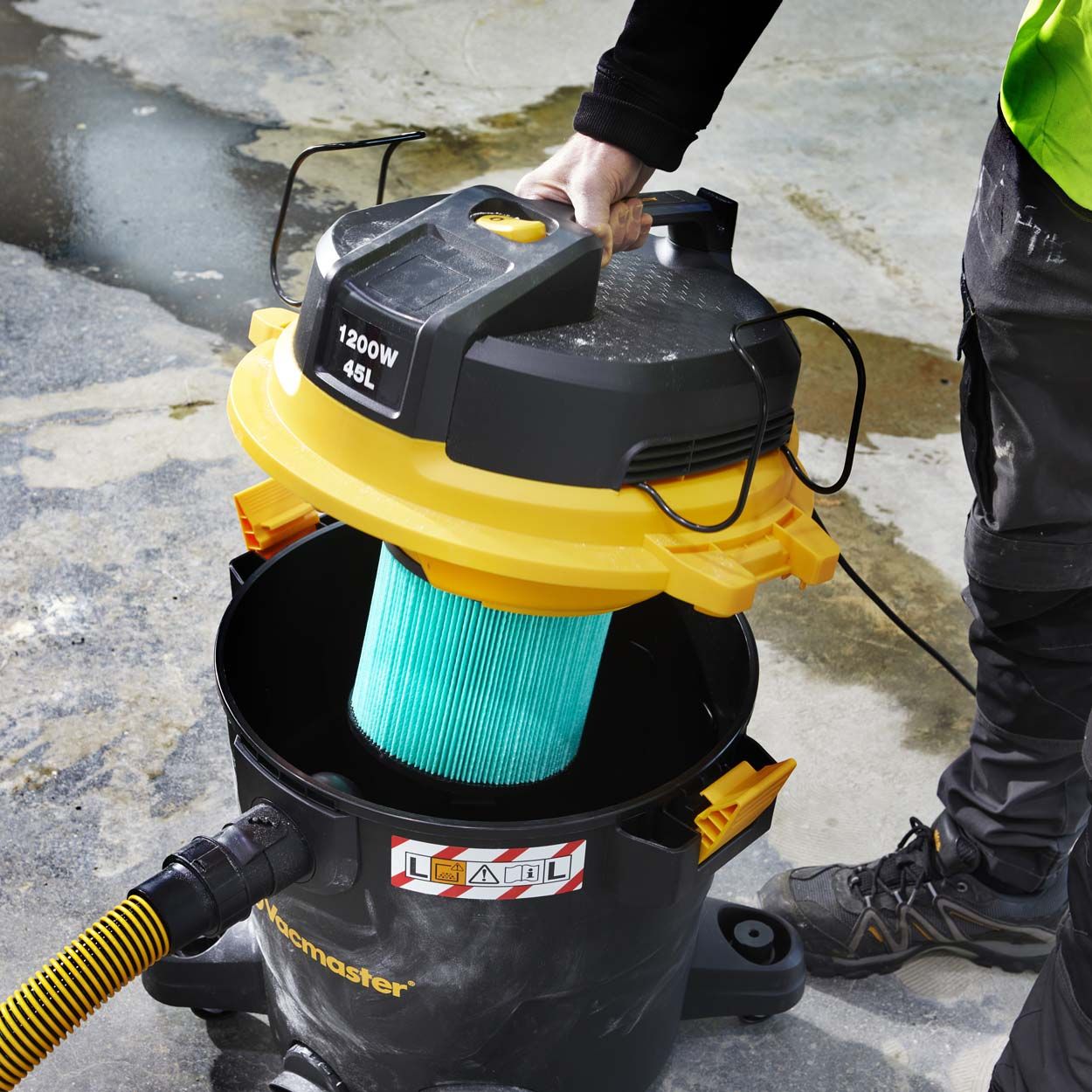 Vacmaster L Class 45L Wet and Dry Vacuum Cleaner