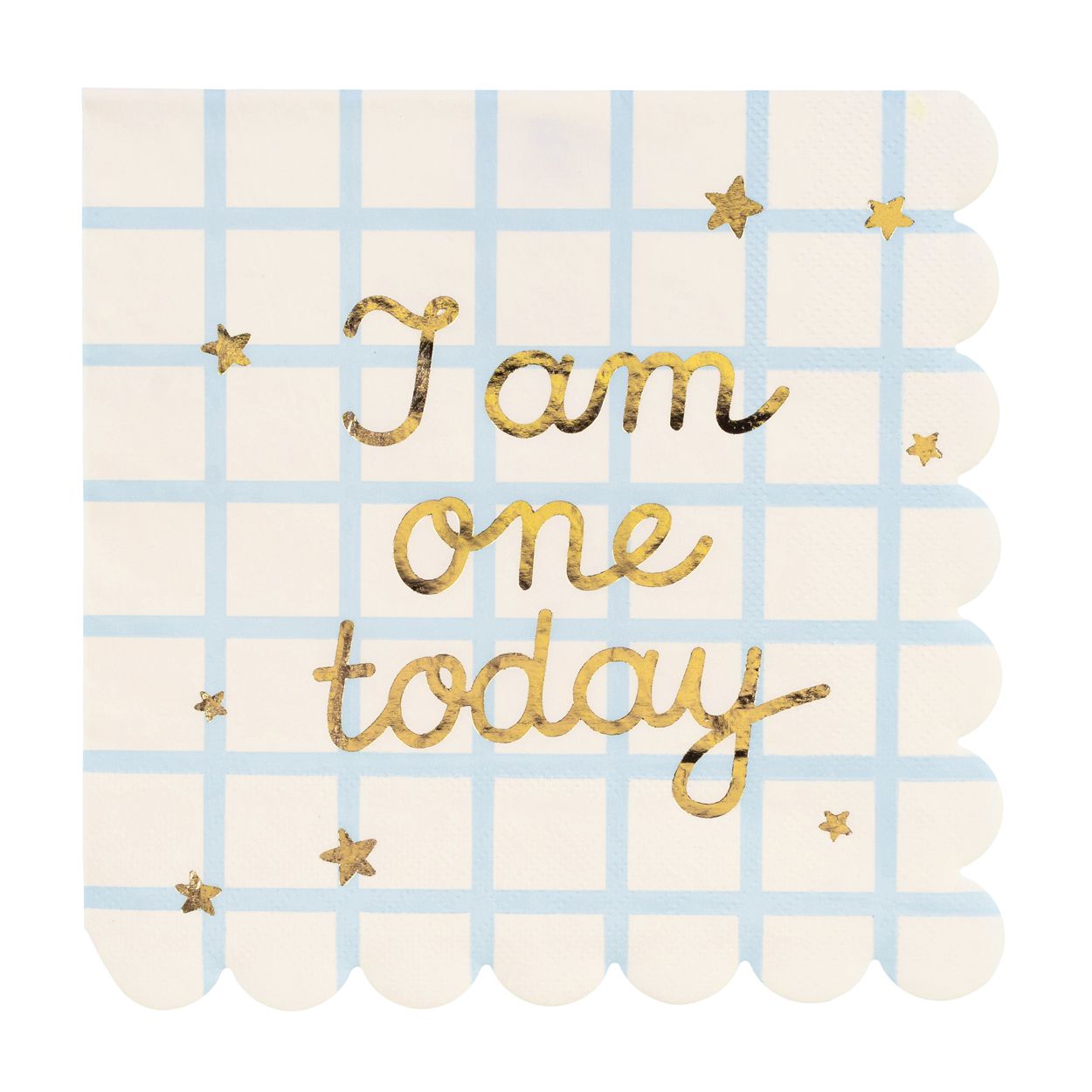 I Am One Today Teddy Bear Napkins