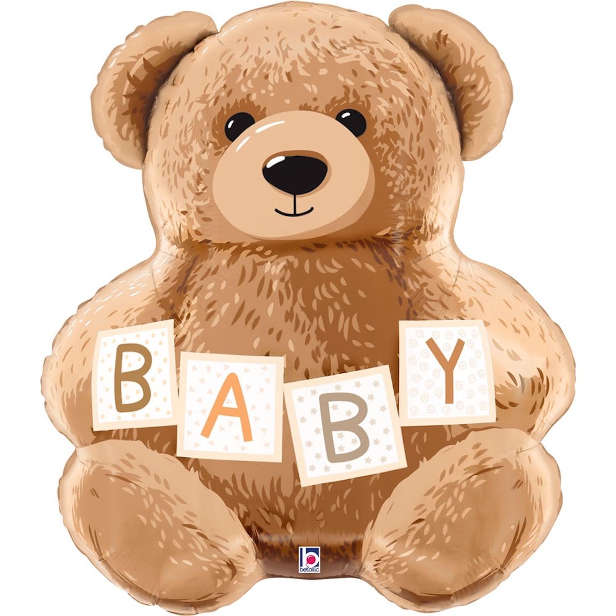 Baby Teddy Bear Super Shape  Foil Balloon 