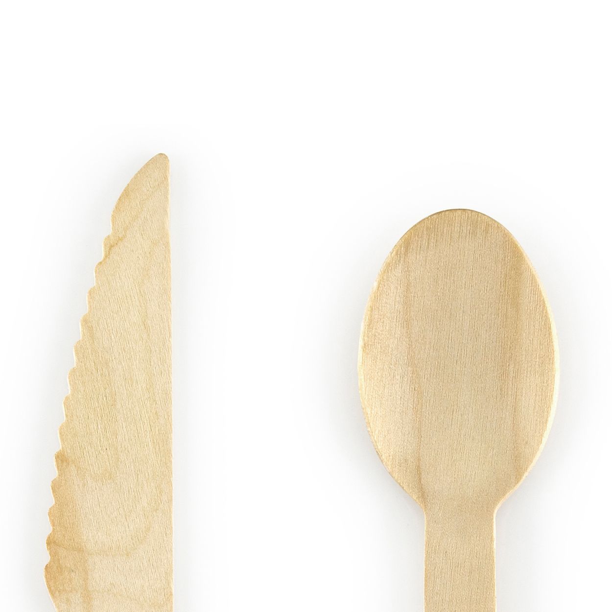 Gold Star Wooden Cutlery - 18 Piece