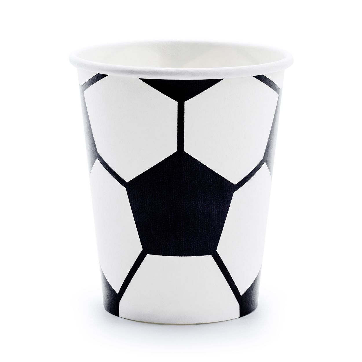 Football Paper Cups 260ml - 6 Pack