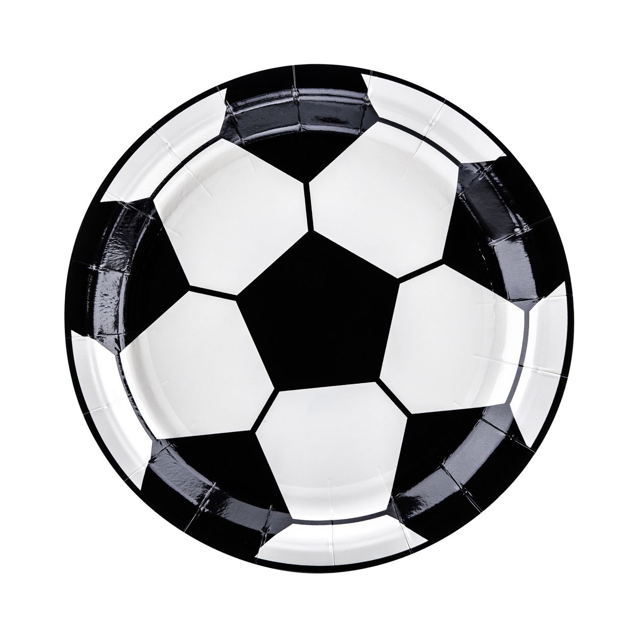 Football Plates 18cm 6 Piece