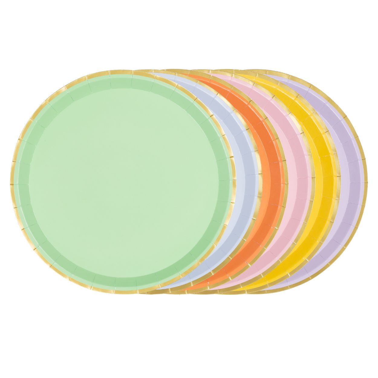 Mixed Plates 21cm 6 Piece