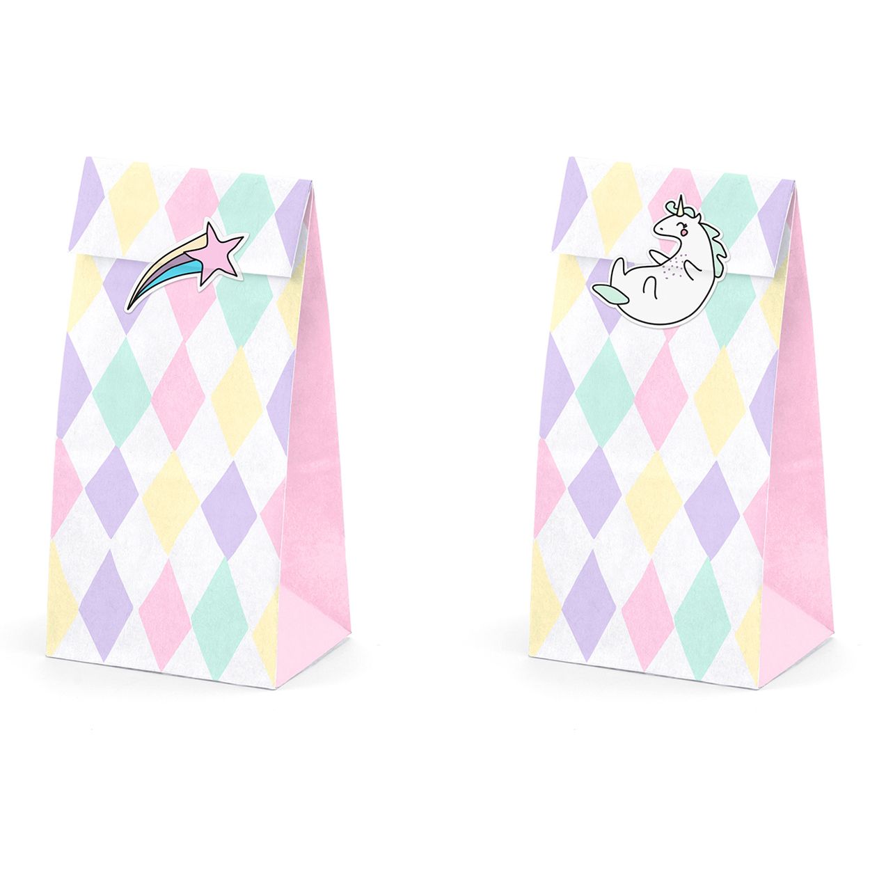 Unicorn Treat Bags 6 Piece
