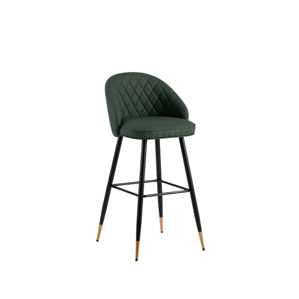 Clifton Green Faux Leather Barstool