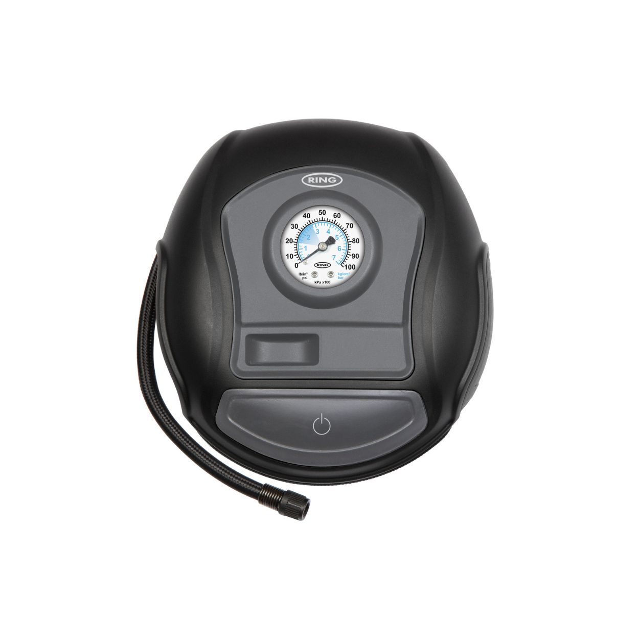 Analogue Tyre Inflator Includes Windup Power Cable