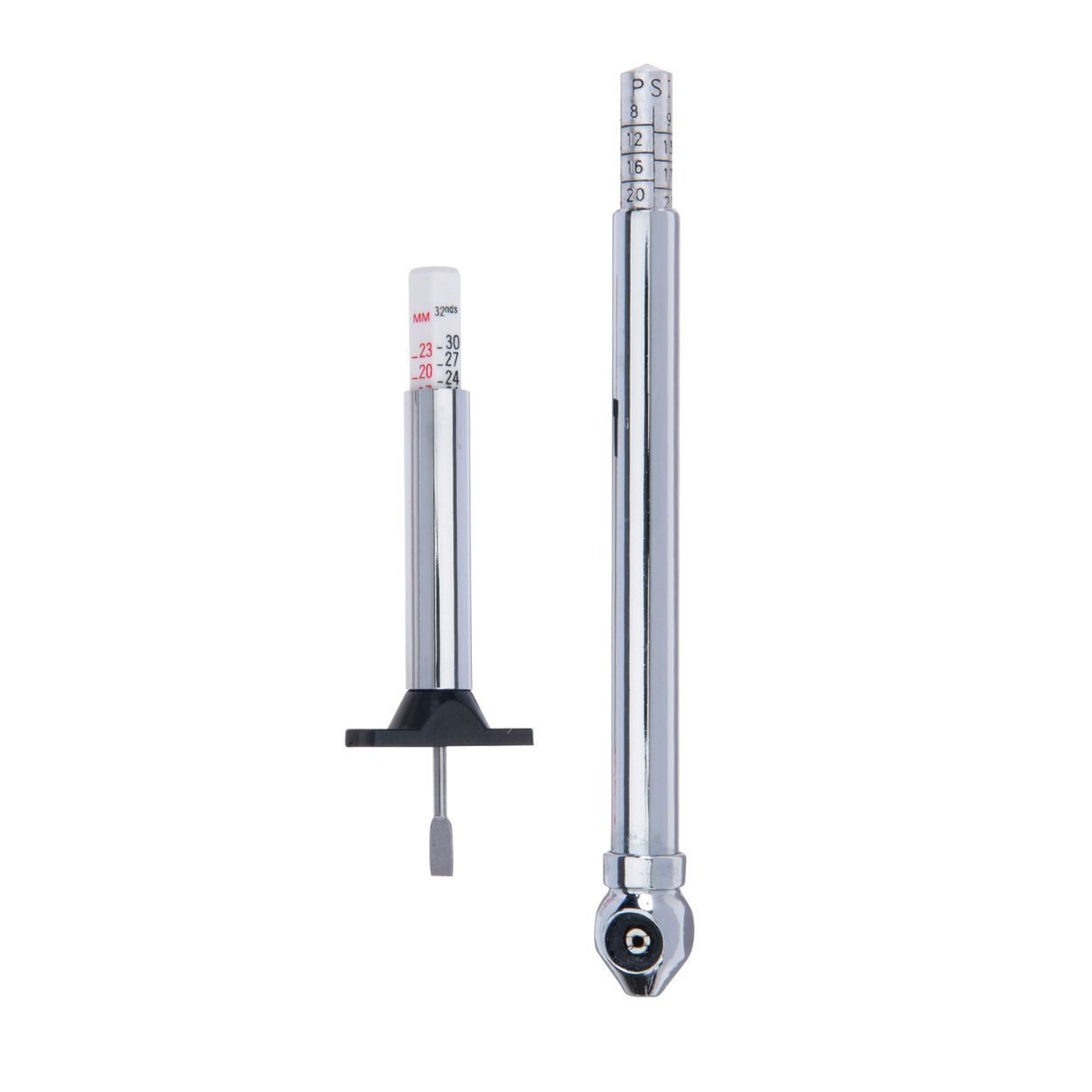 Digital Keyring Tyre Pressure Gauge with LED Torch