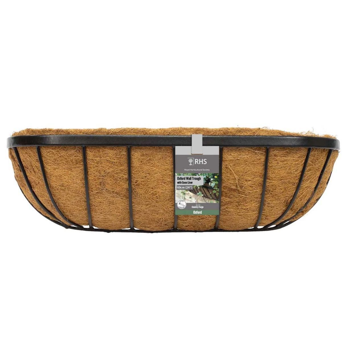 Oxford Wall Trough with Coco Liner 24in 60cm
