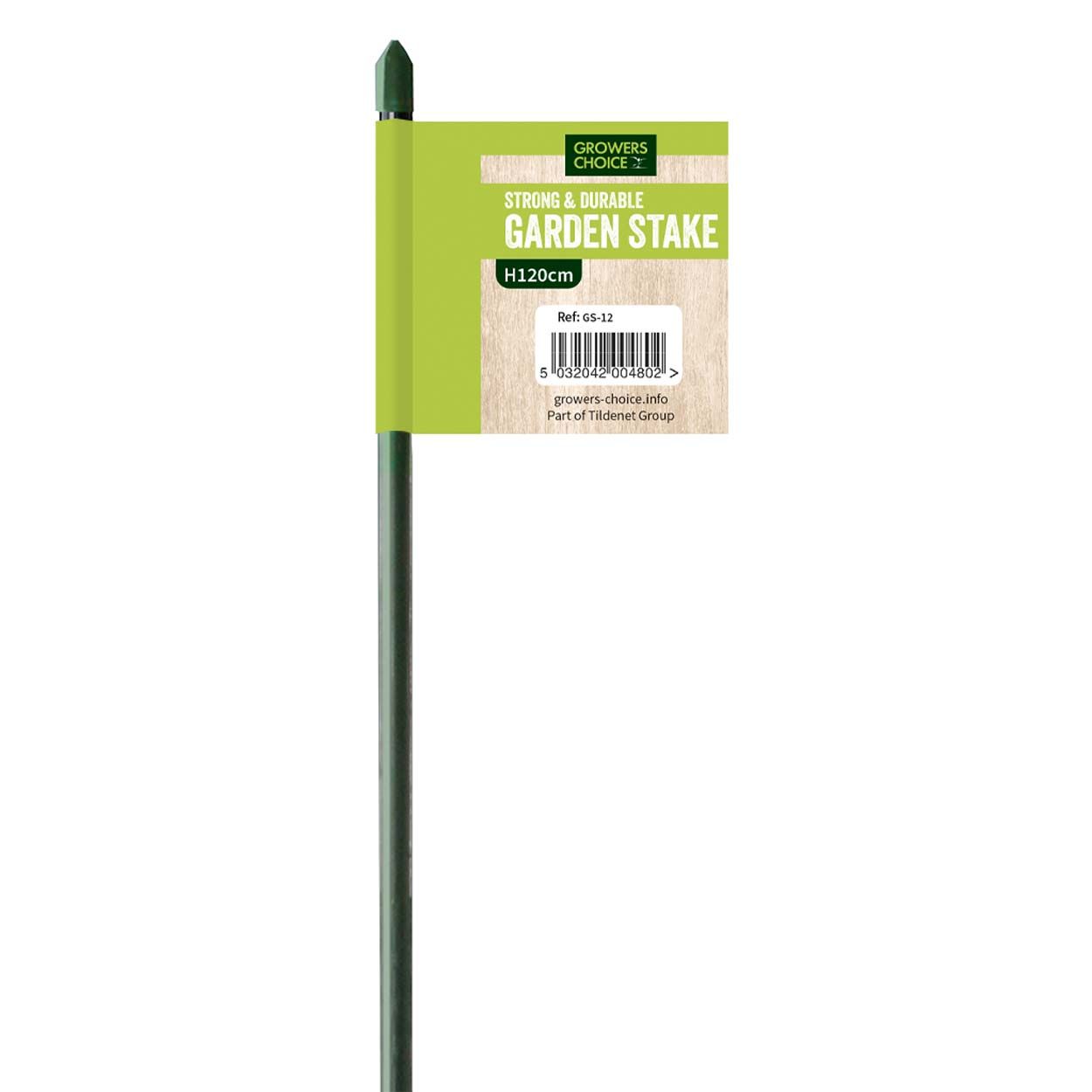 Plastic Coated Metal Garden Stakes 11mm x 120cm
