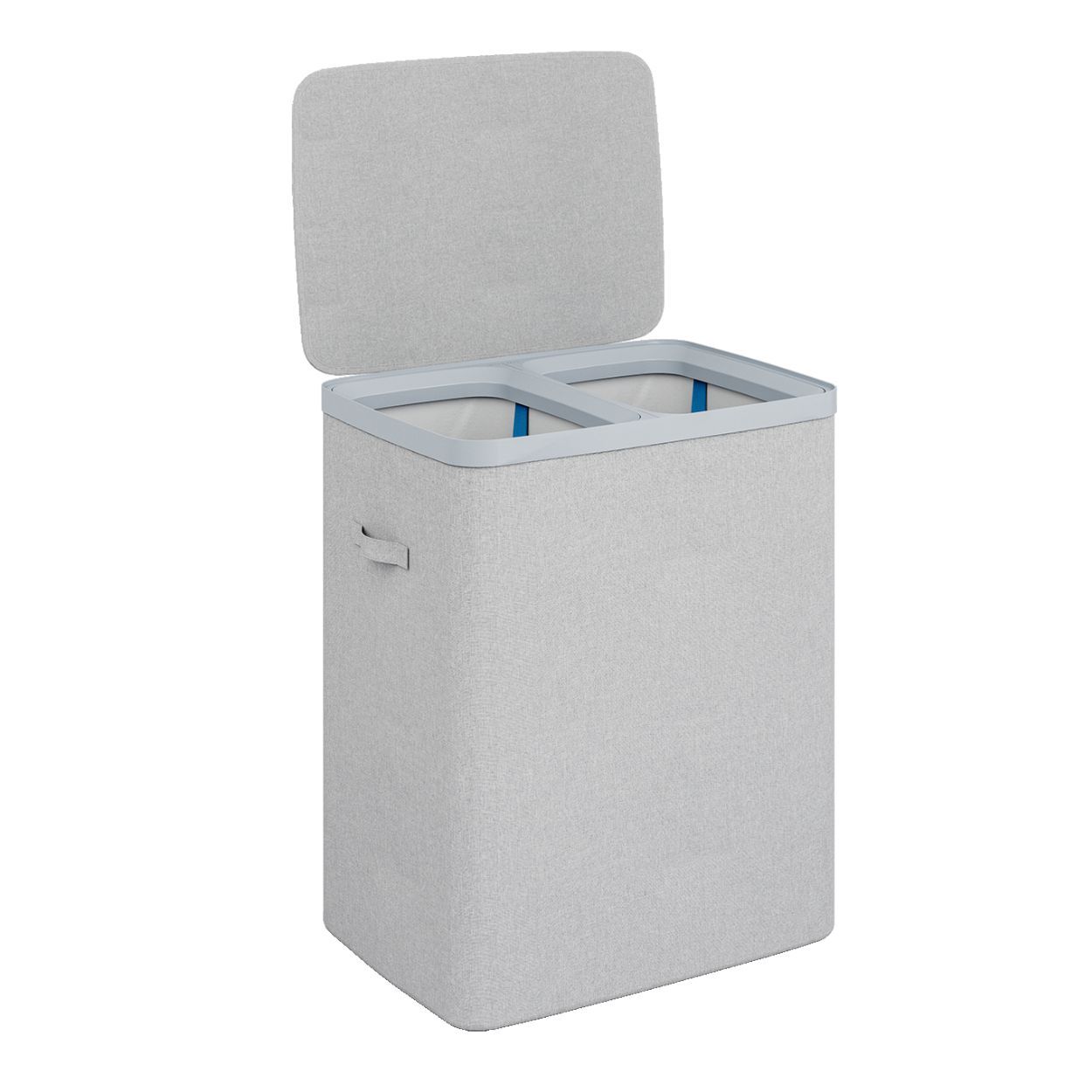 Dual Laundry Hamper Grey