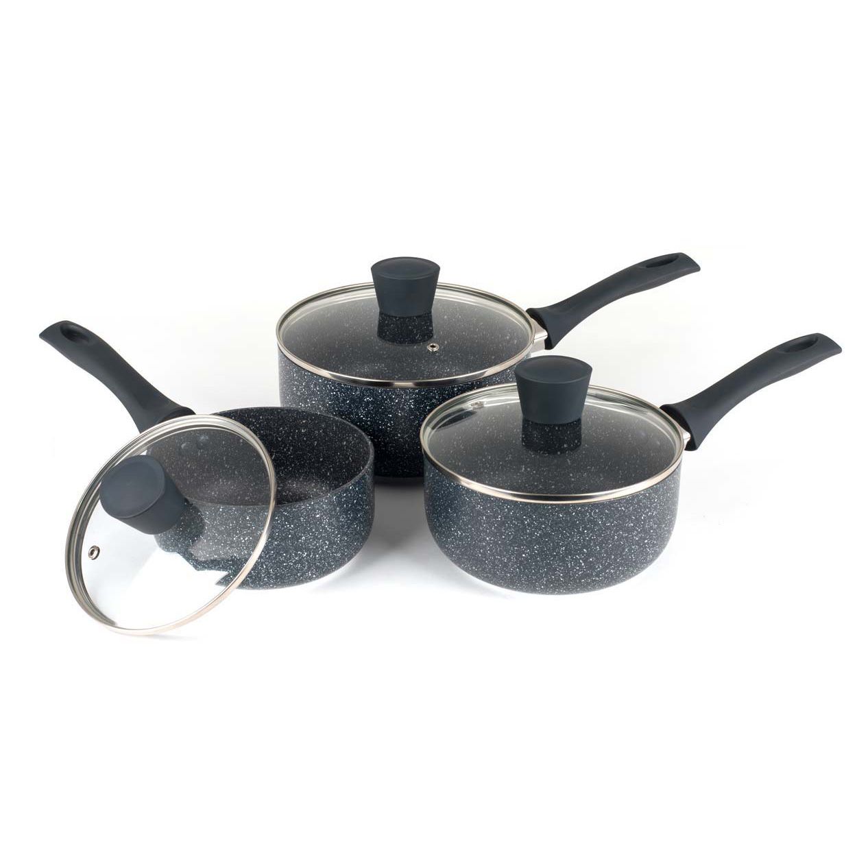 Russel Hobbs 3PC Nightfall Sauce Pan Set