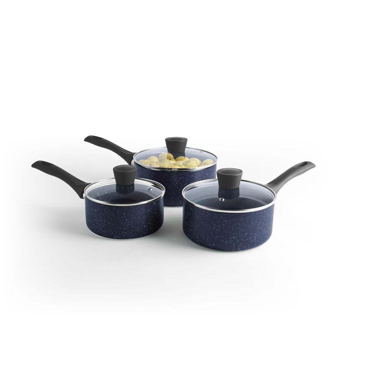 Russel Hobbs 3PC Nightfall Sauce Pan Set