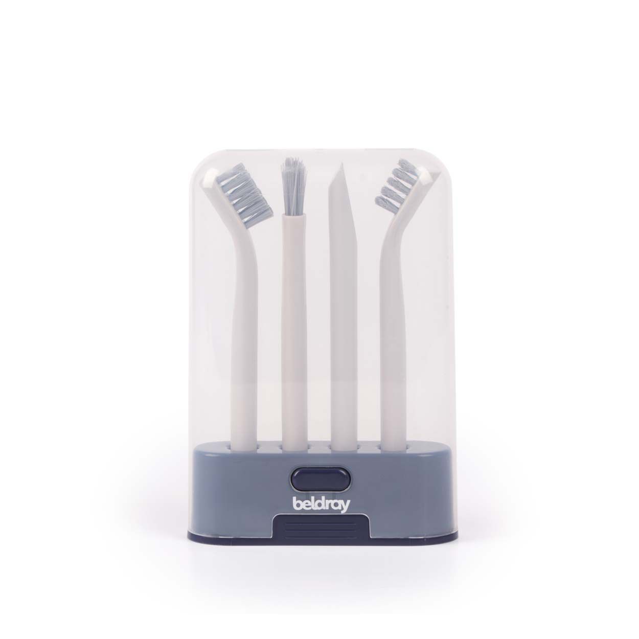 Beldray Deep Clean 4Pk Detail Brushes & Holder