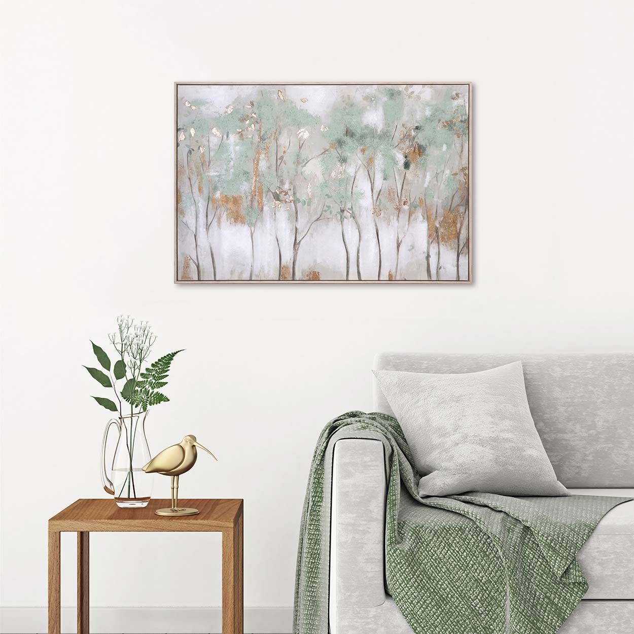 Trees 60x90 100% Hand Painting