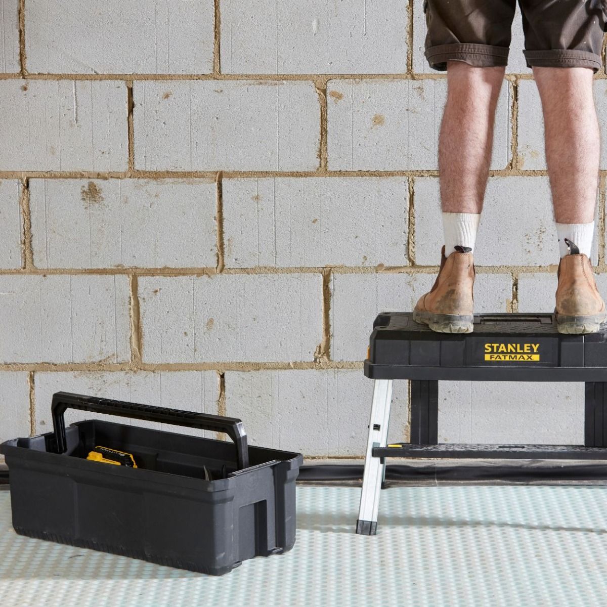 Stanley Fatmax 25inch 3in1 Step Stool